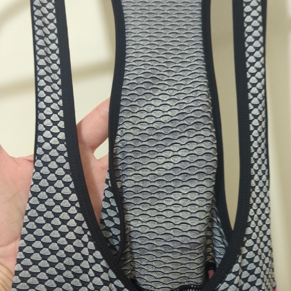 Black and Pink Cycling Bib Shorts - Picture 5 of 5